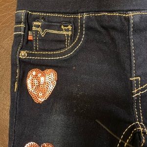 Vigoss toddler skinny Jeans - with hearts